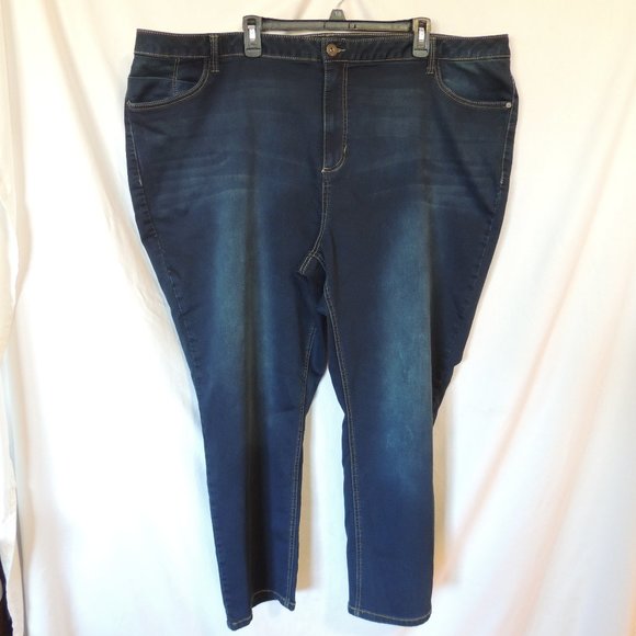 Catherines Jeans Jeggings Womens Sz 4x Plus Size Skinny Poshmark